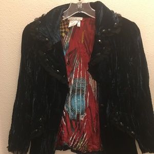 Alberto Makali Button Up Blazer - Sz S  (A-12)